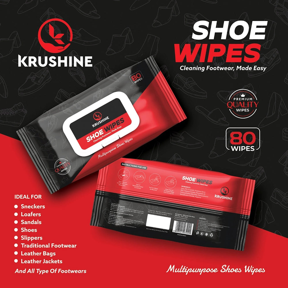 KRUSHINE Shoe Wipes .3