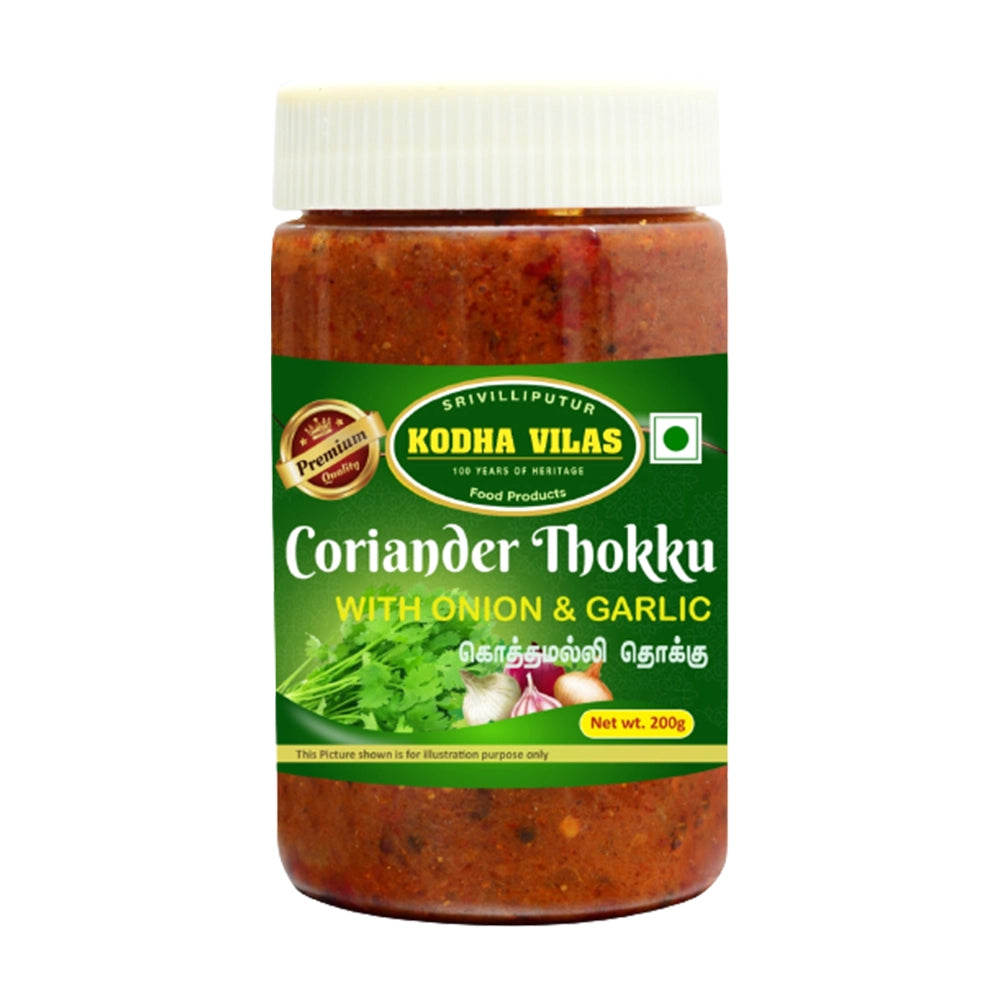 Kodha villas Coriander Thokku 200g