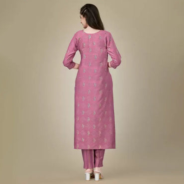 Kurta and Pant Set Cotton Rayon-1