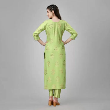 Kurta and Pant Set Viscose Rayon-2