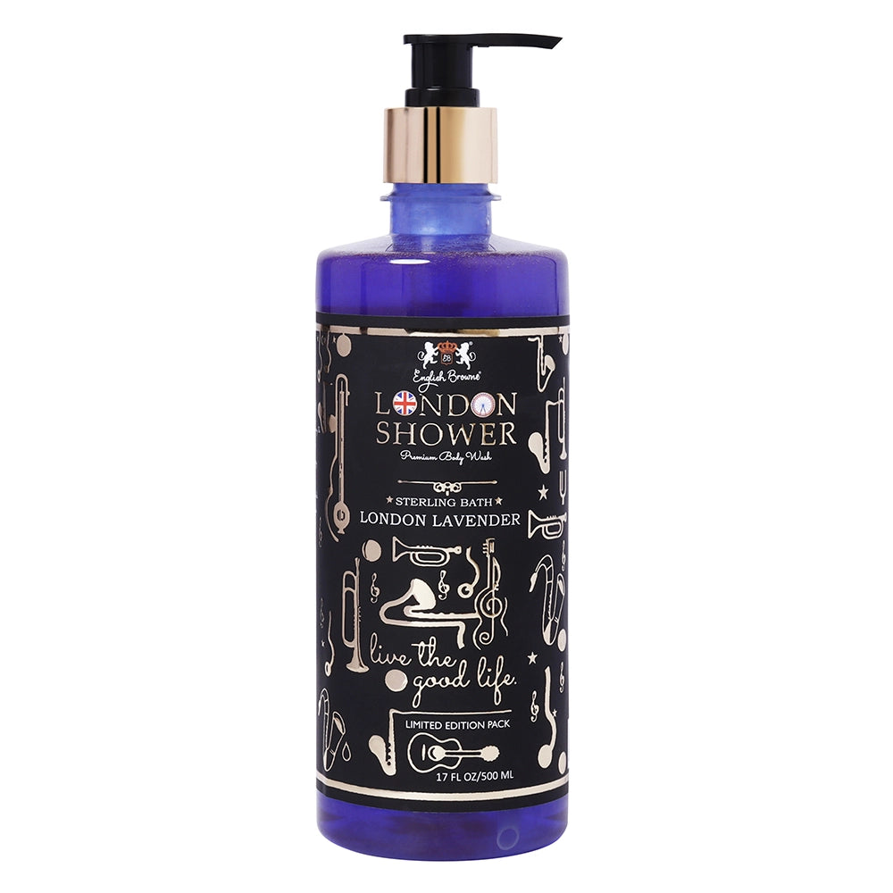 EB-London Shower Premium Body Wash - Lavender Majestic, 500 ML