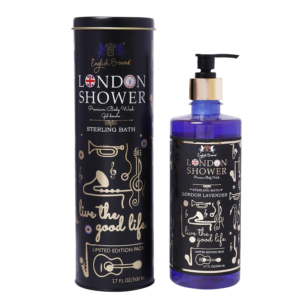 EB-London Shower Premium Body Wash - Lavender Majestic, 500 ML.2