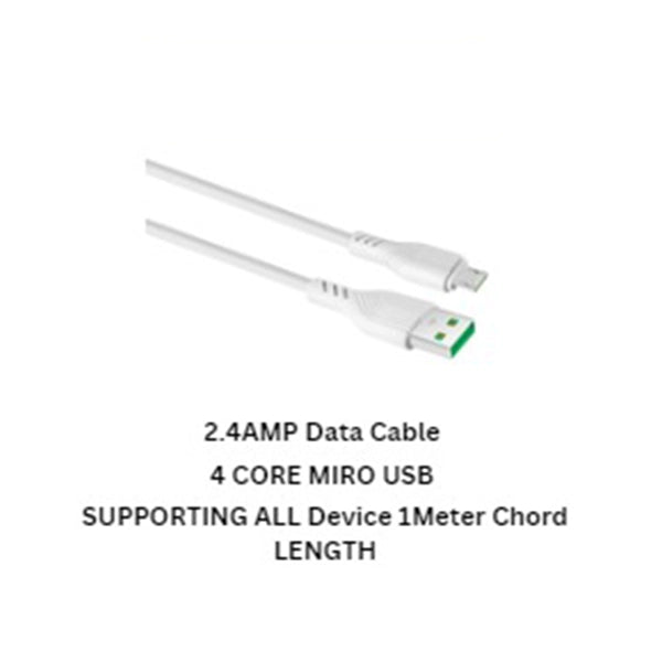 MICRO CABLE 2.4A 2.4AMP Micro USB DataCable,Four Core Lead-2