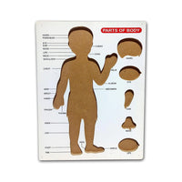 MINDZ PARTS OF BODY PUZZLE MN-223-3