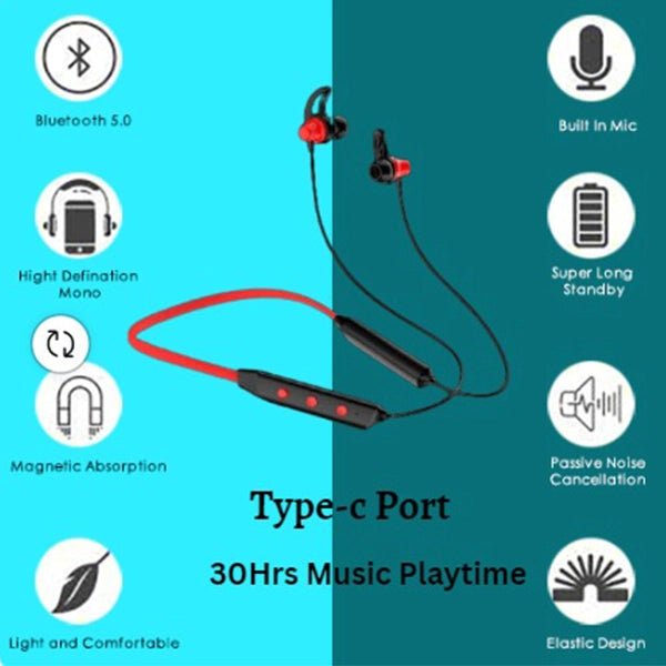 MUSEO X2 Clearsonic sound,10mm driver,Bluetooth5.0,Magnetic absoption-2