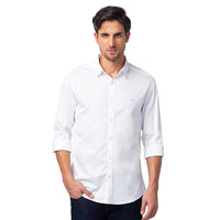 Maruthi White Full Sleeves Cotton Blend Shirt for Men-1