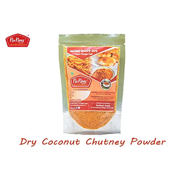 NaNees Foods Dry Coconut Copari Idly Chilli Powder-1