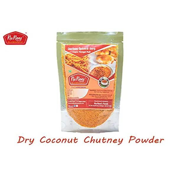 NaNees Foods Dry Coconut Copari Idly Chilli Powder-2