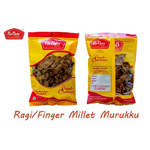 NaNees Foods Ragi Murukku Ragi Pakkoda Finger Millet Pakkoda-1