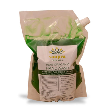 Natural Gel handwash -1 Litre Refill Pack Liquid Vegan-2