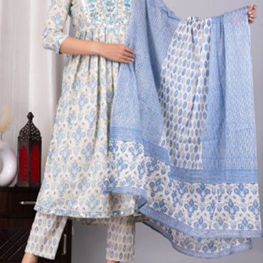 Nayra Kurti Pant Dupatta Set-2