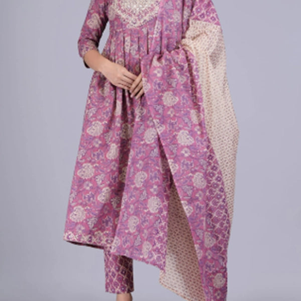 Nayra Kurti Pant Dupatta Set-3