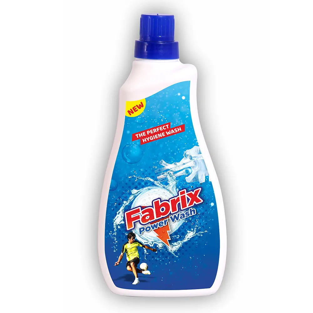 PACK OF 12Fabrix Powder Wash Detergent Liquid-1000 ml - Copy-1