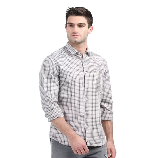 WEAR BY PNP GROUP Men Slim Fit Checkered Casual Shirt (Pack of 5)