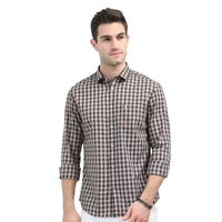 WEAR BY PNP GROUP Men Slim Fit Checkered Casual Shirt (Pack of 5)