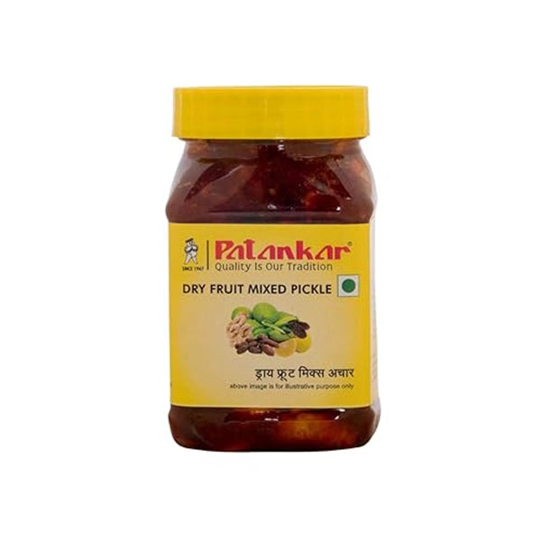 Patankar Dry Fruit Mixed Pickle- 500gm-1