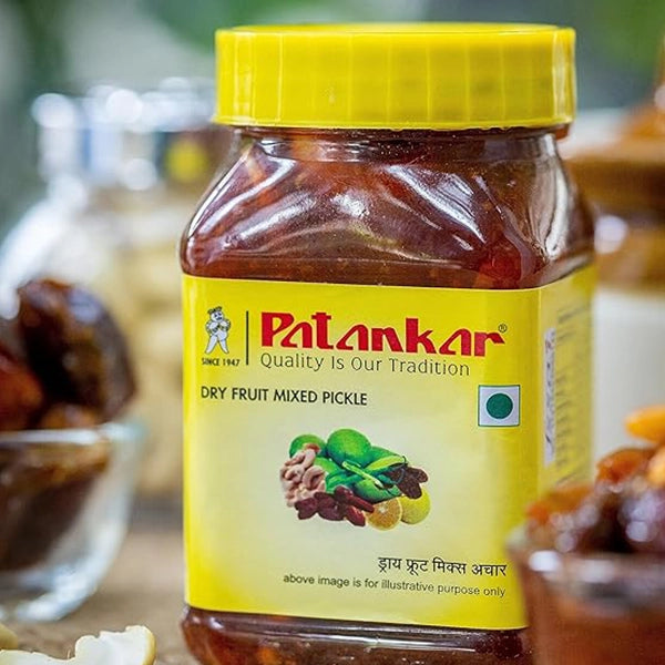 Patankar Dry Fruit Mixed Pickle- 500gm-3