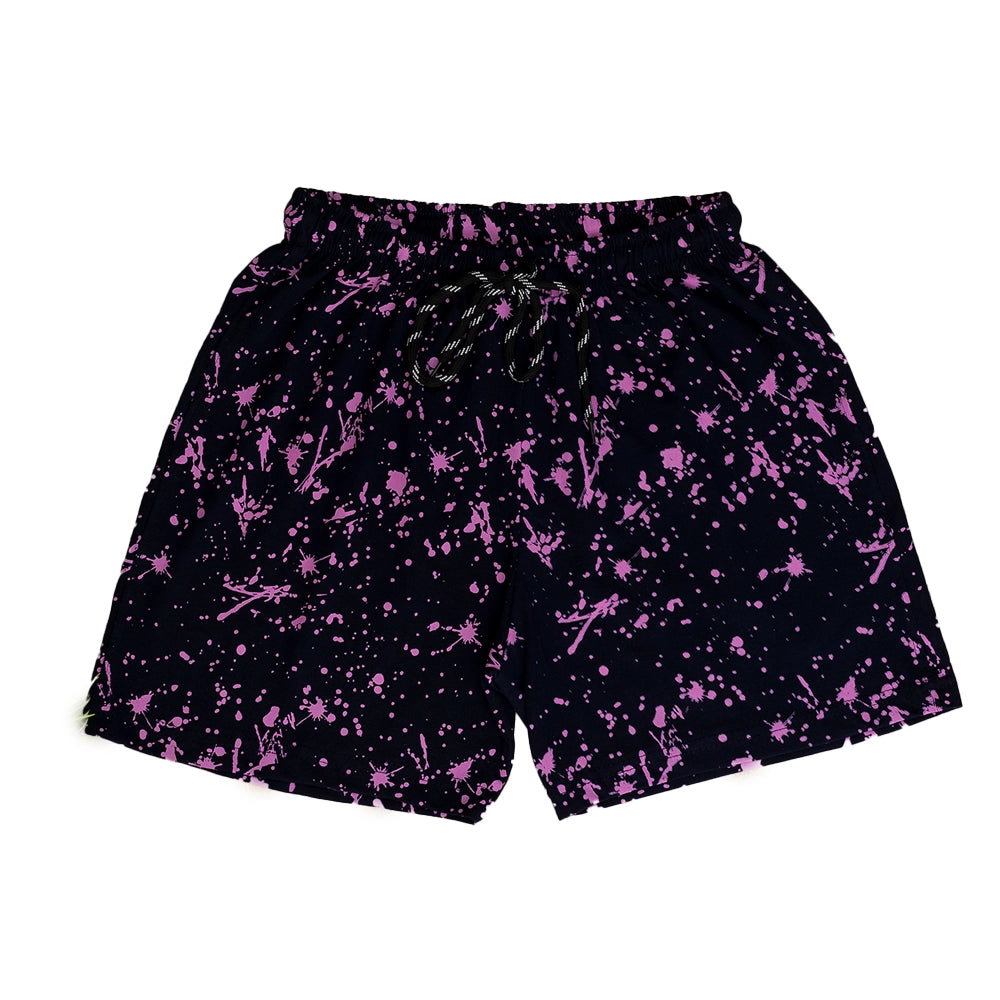 Powermerc Stylish Printed in All over Prints for Girls and Women-Purple