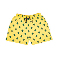 Powermerc all over Dessert Printed Shorts for Women -Yellow Cactus