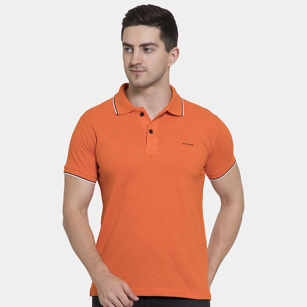 Promount Slub Metty T-Shirt Orange