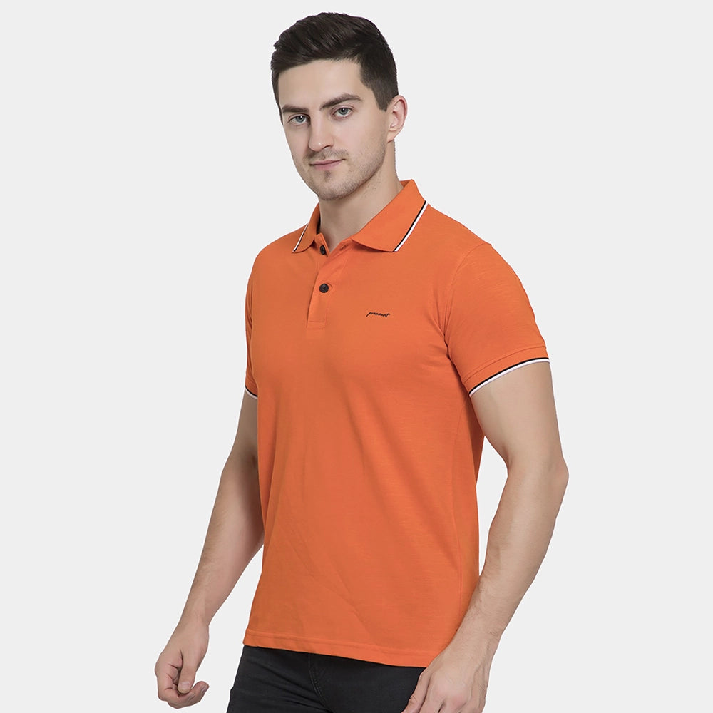 Promount Slub Metty T-Shirt Orange-2