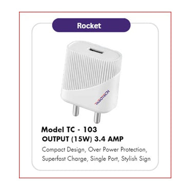 ROCKET OUTPUT 15 WATT,Compact Design,Over Power Protection-2