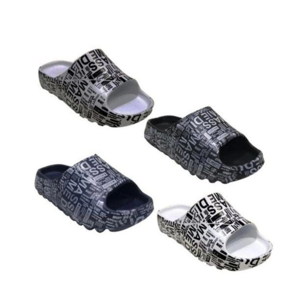 RS-Men's Printed Sliders Flip Flop Slipper-1