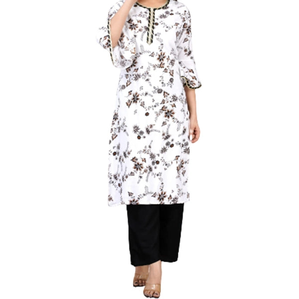 Rayon Kurti Palazzo