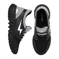 Running Shoes For Mens (Black, Grey)-4