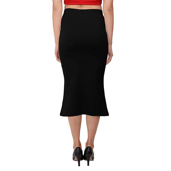 SF-Women's Solid Lycra Stretchable Midi Pencil Skirt (4)