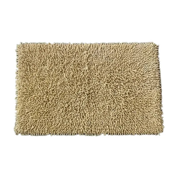 Solid Chinnile Shaggy bath matts-1