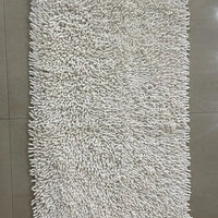 Solid Chinnile Shaggy bath matts-6