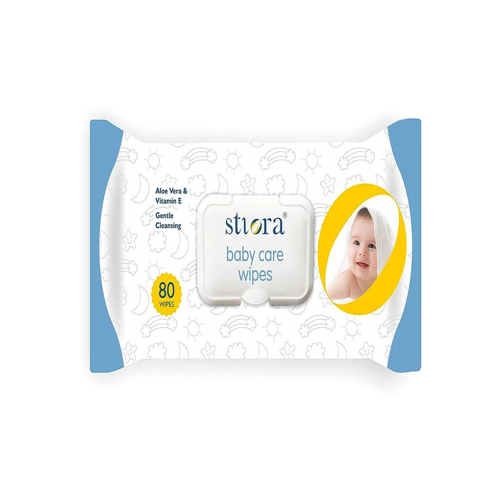 Stiora Baby Care Wipes-80 N with lid