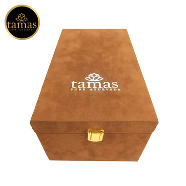 Tamas Pure Ayurveda Copper Water Jar With Luxury Gift Box- 1000ml (Pack of 2)