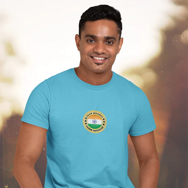 iCKREATE Team Bharat Small T-shirt For Men