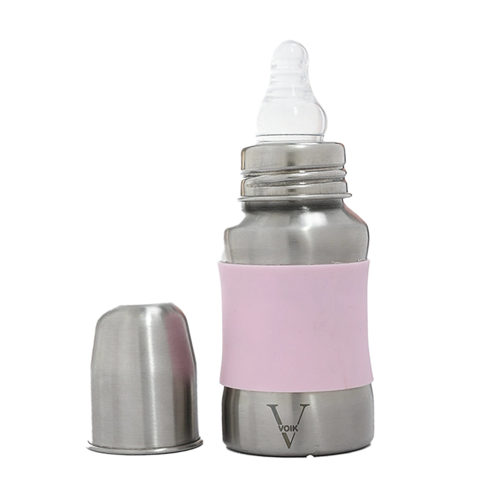 VOIK Stainless Steel Baby Feeding Milk Bottle