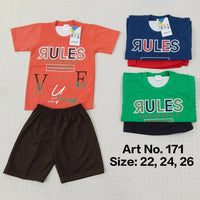 Welcome Garments Kids top Bottom sets (4)