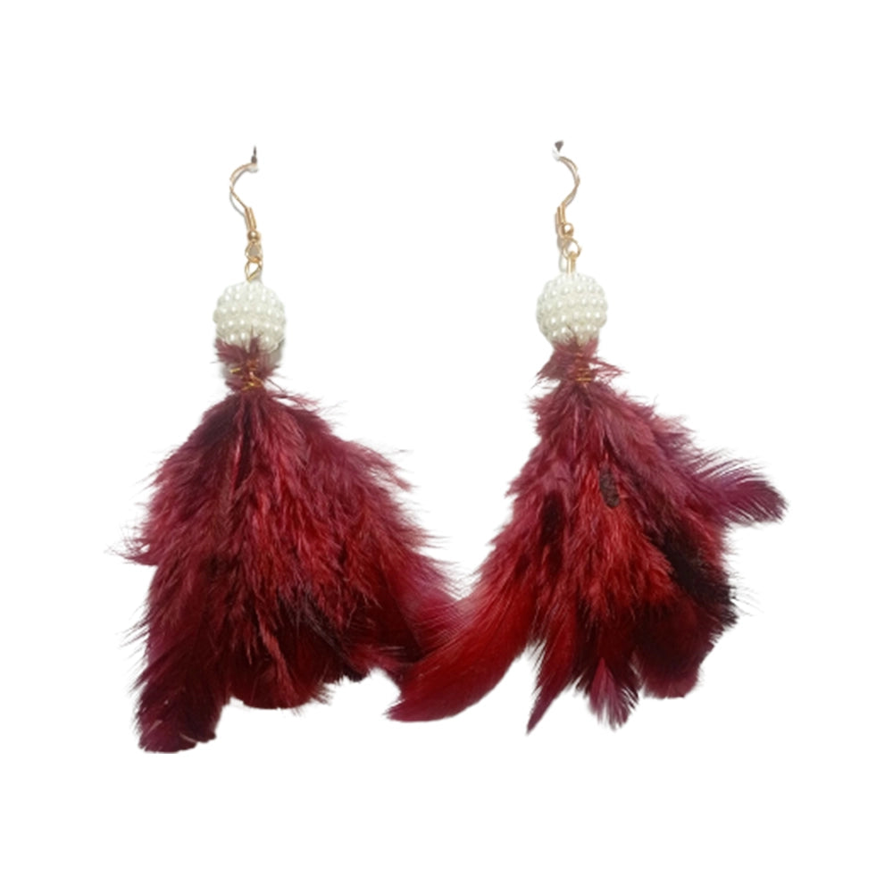 dark Feather Earrings-1 (1)