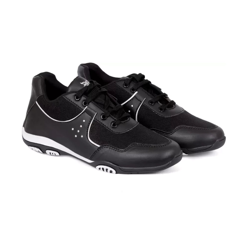 stylish shoes For Men (Black, White)-1