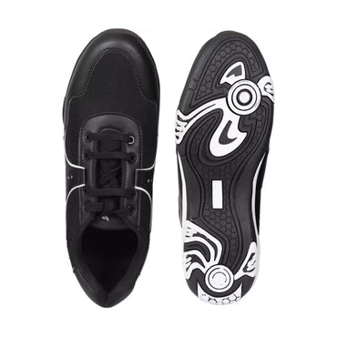 stylish shoes For Men (Black, White)-2